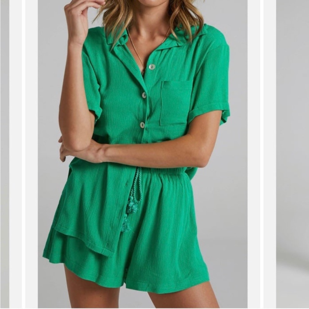 Showpo Jubilee Two Piece Set in Jade